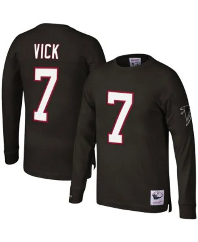 Michael Vick Atlanta Falcons Mitchell & Ness 2002 Authentic Throwback Retired Player Jersey – Black