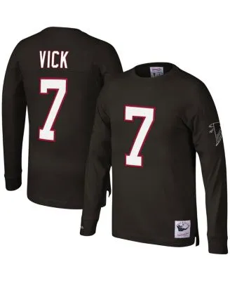 Men's Atlanta Falcons Michael Vick Mitchell & Ness White Retired Player  Name & Number Mesh Top