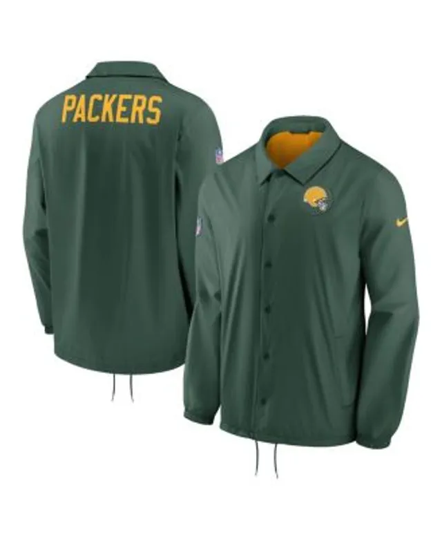 Green Bay Packers Nike Performance Sideline Lockup Full-Zip Hoodie