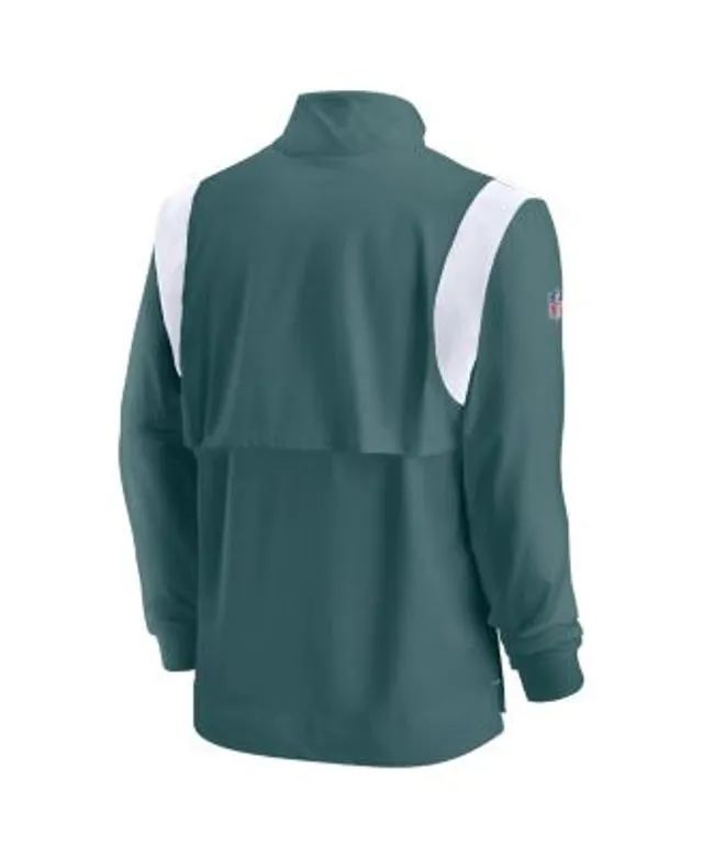 Nike Men's Philadelphia Eagles Half-Zip Dri-FIT Jacket - Macy's