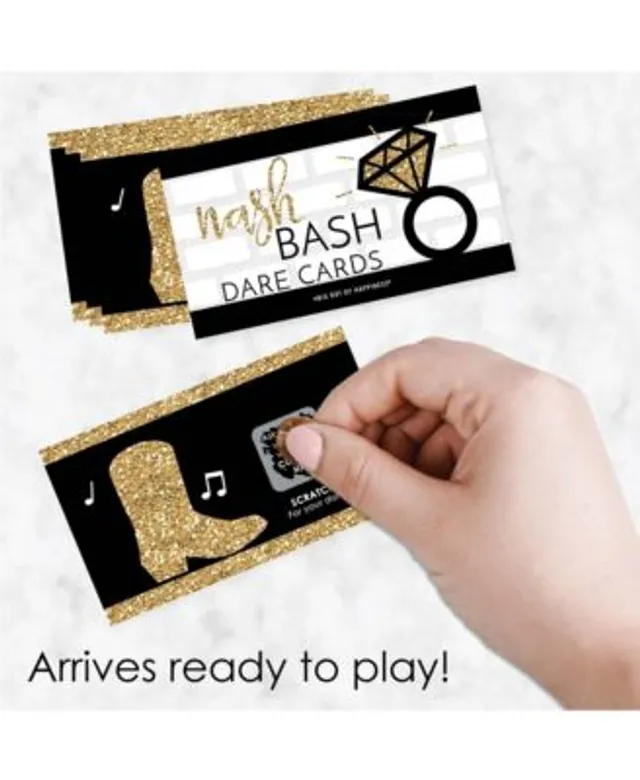 Las Vegas - Casino Party Game Scratch Off Dare Cards - 22 Count