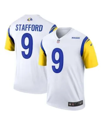 Men's Nike Matthew Stafford Black Los Angeles Rams RFLCTV Limited Jersey