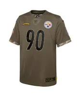 Men's Nike Tom Brady Olive Tampa Bay Buccaneers 2022 Salute to Service Limited Jersey Size: Large