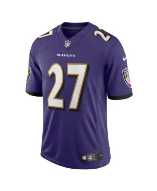 Nike Men's J.K. Dobbins Black Baltimore Ravens Game Jersey - Black