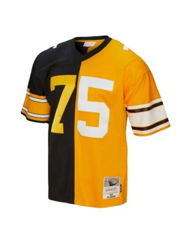 Mitchell & Ness Joe Greene Black Pittsburgh Steelers 1975 Authentic Throwback Retired Player Jersey