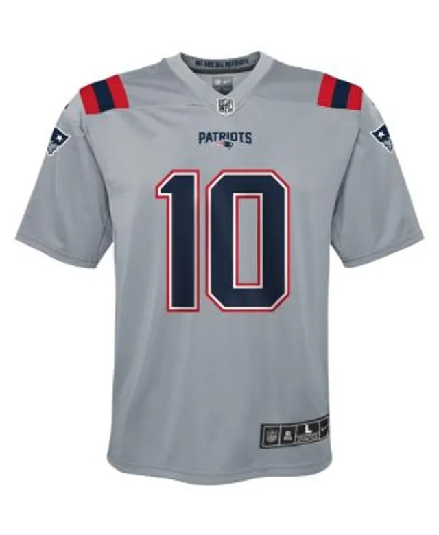 Men's Nike Mac Jones Olive New England Patriots 2022 Salute To Service  Limited Jersey