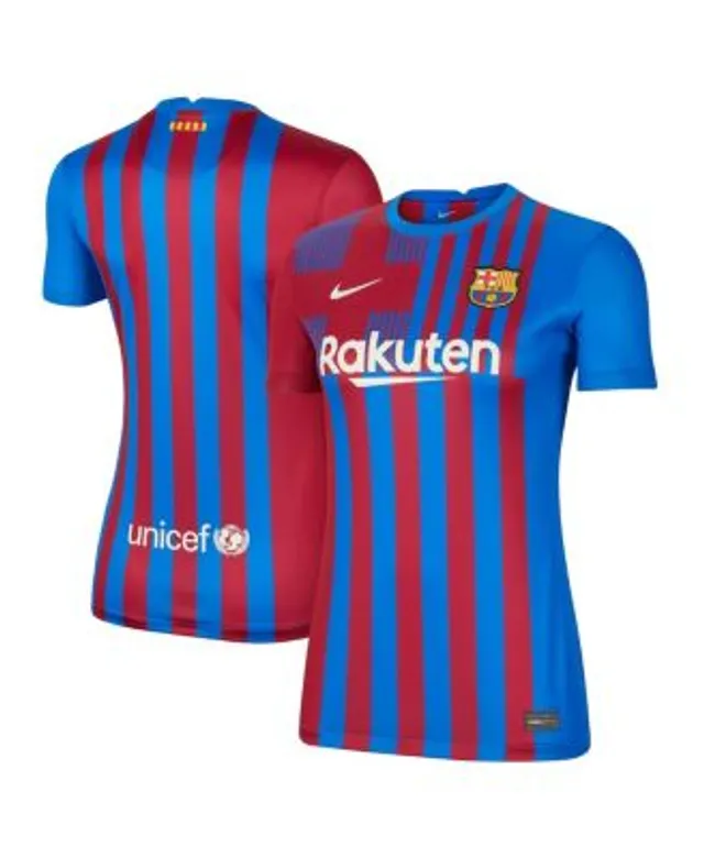 Lionel Messi Barcelona Nike Women's 2021/22 Home Replica Player