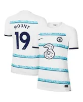 Men's Nike White Chelsea 2022/23 Away Breathe Stadium Blank Replica Jersey