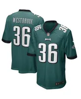 Nike Brian Dawkins Philadelphia Eagles Midnight Green Game Retired Player Jersey Size: Medium