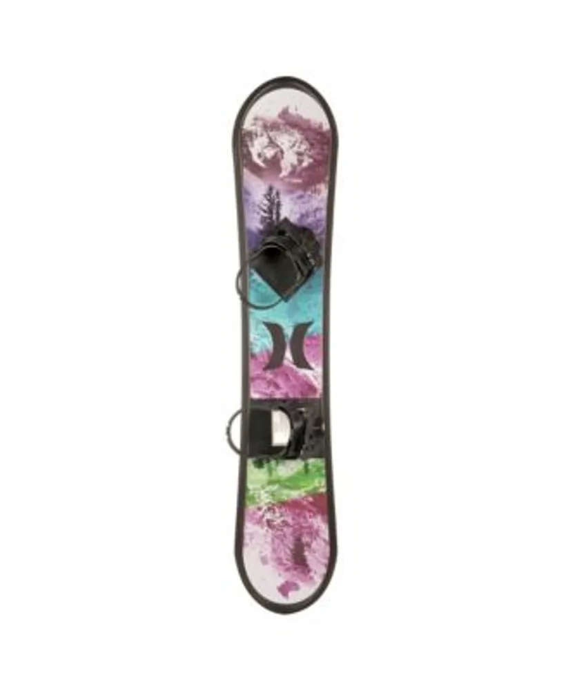 48" Printed Beginner Snowboard with Premium Bindings and Design | Connecticut Post Mall
