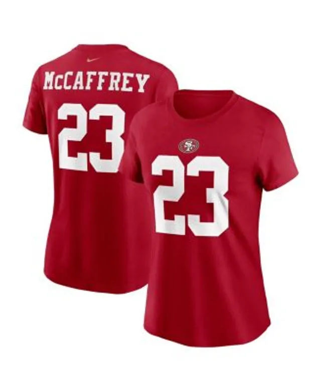 George Kittle San Francisco 49ers Fanatics Branded Women's Player Icon Name  & Number V-Neck T