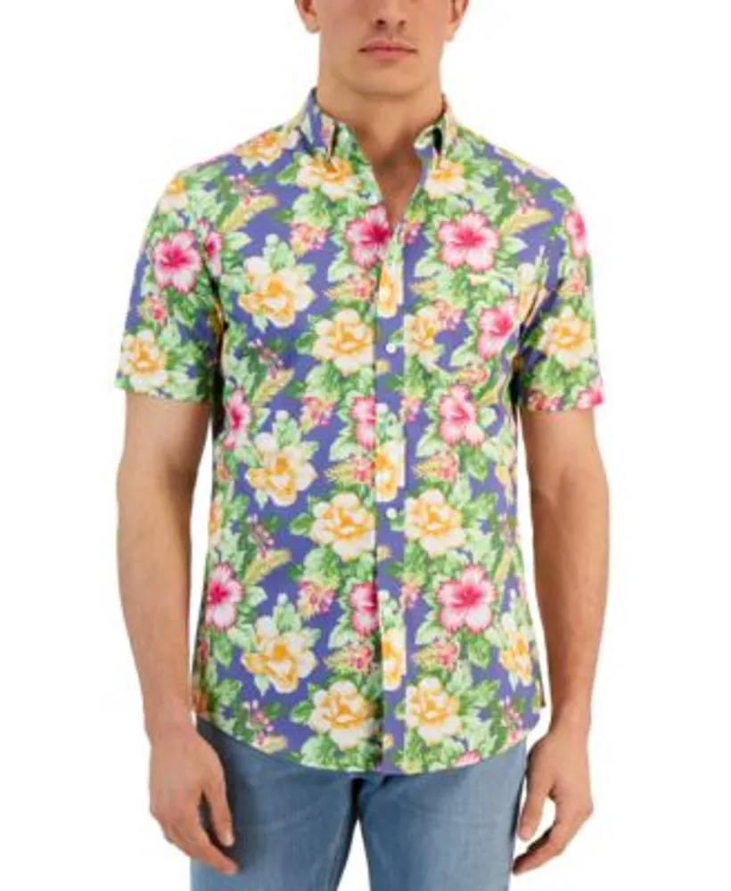 Tommy Bahama Bengals Sport Tropical Horizons Button-Up Shirt