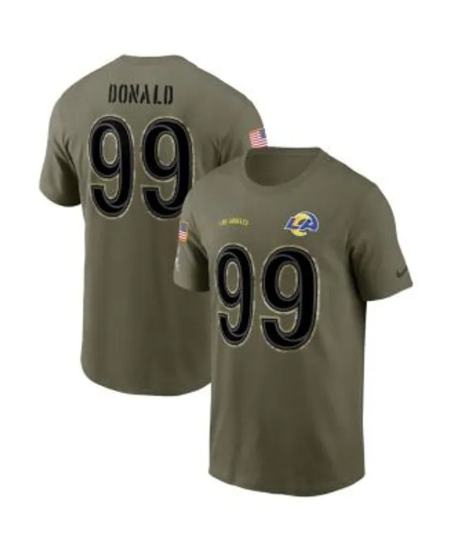 Nike Men's Aaron Donald Olive Los Angeles Rams 2022 Salute To Service Name  and Number T-shirt - Macy's