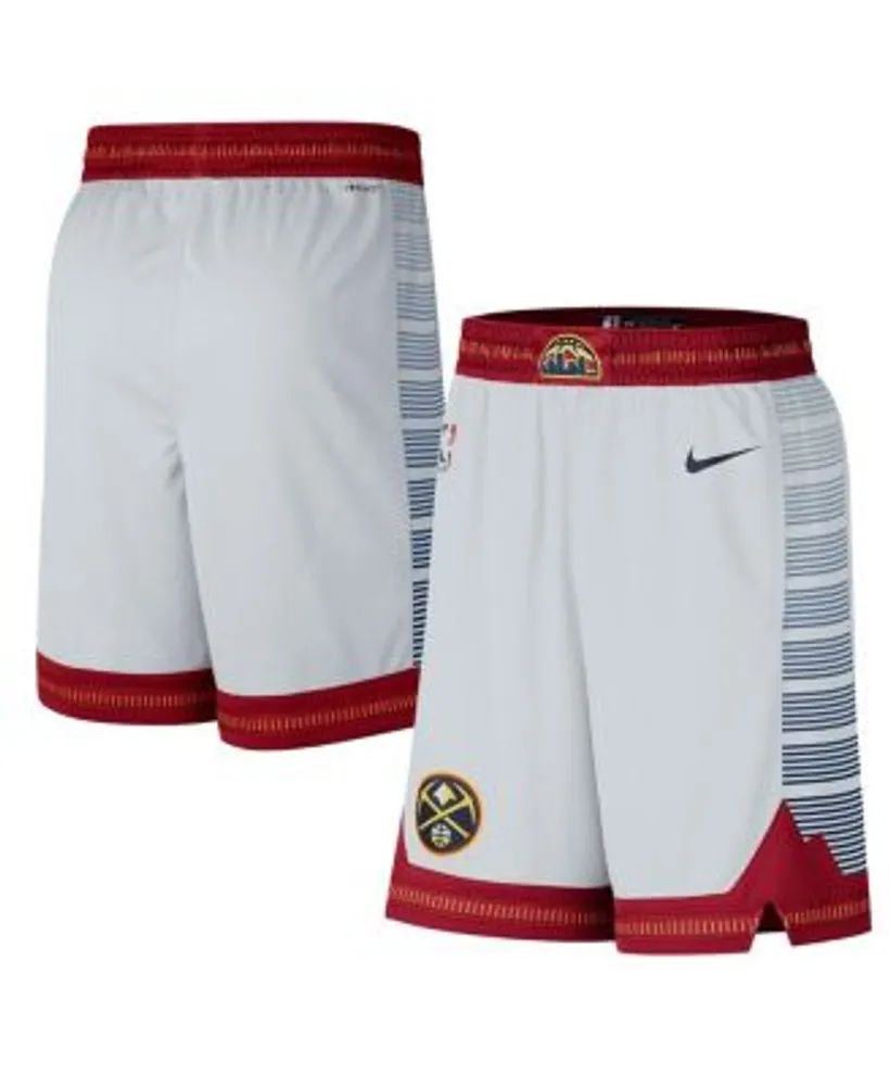 Men's Mitchell & Ness White Denver Nuggets 2006-07 Hardwood Classics  Swingman Shorts