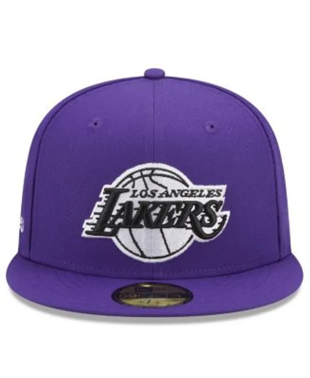 Los Angeles Lakers New Era Alternate City Edition 59FIFTY Fitted Hat - Purple 6 7/8