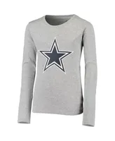 Dallas Cowboys Toddler Long Sleeve T-Shirt & Pants Sleep Set - Heathered  Gray