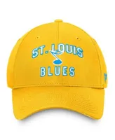 St. Louis Blues Fanatics Branded Gold Special Edition 2.0 Fitted Hat