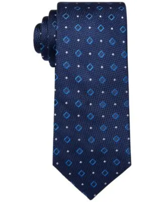 Men's Classic Design Square Dot Neat Tie