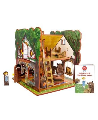 Goldilocks and the Three Bears 3D Puzzle - Book and Toy Set