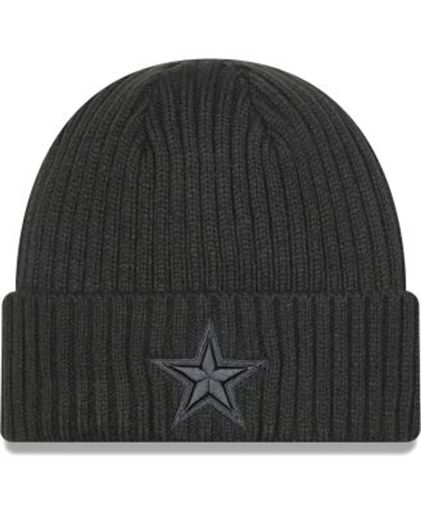 New Era Youth Boys Graphite Dallas Cowboys Core Classic Cuffed Knit Hat