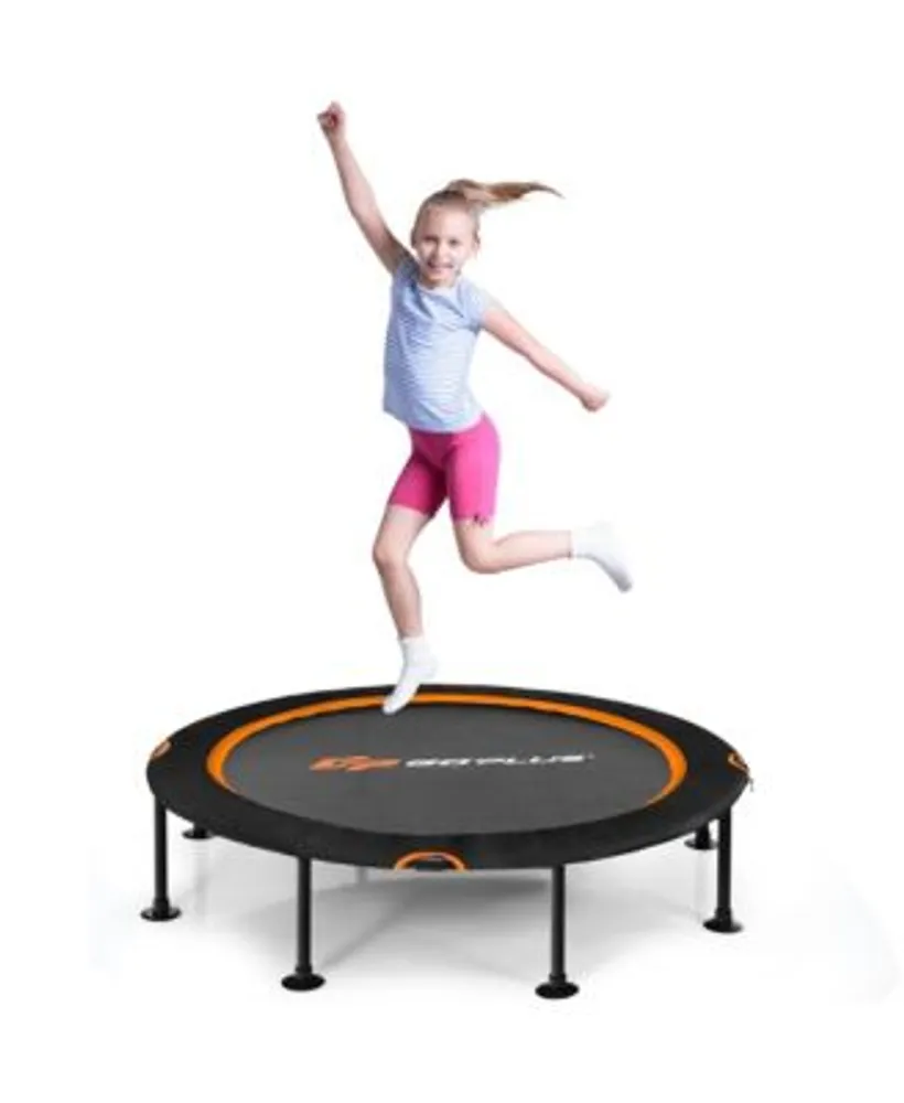Costway Folding Trampoline Fitness Exercise Rebound safety Pad | The Shops at Willow Bend