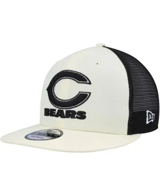 Men's Buffalo Bills New Era Cream/Black Chrome Collection 9FIFTY Trucker  Snapback Hat