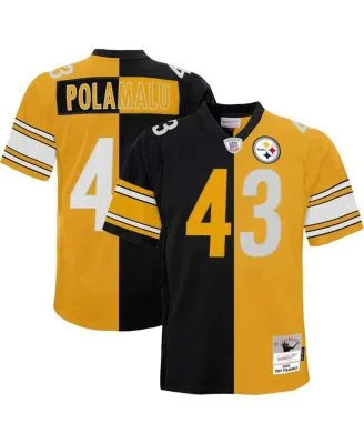 Mitchell & Ness Men's Jerome Bettis Black/Gold Pittsburgh Steelers 1996 Split Legacy Replica Jersey