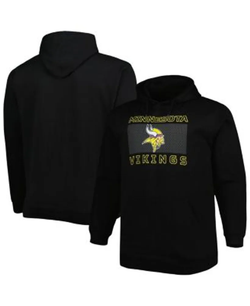 Fanatics Men's Branded Black Minnesota Vikings Big and Tall Pop of