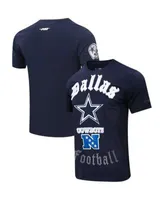 Men's Nike Navy Dallas Cowboys Performance Essential Wordmark T-Shirt