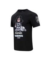 Las Vegas Raiders Name & Number Graphic Long Sleeve T-Shirt - Davante Adams  - Mens