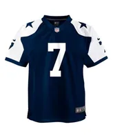 Nike Big Boys Trevon Diggs Gray Dallas Cowboys Inverted Game Jersey - Macy's