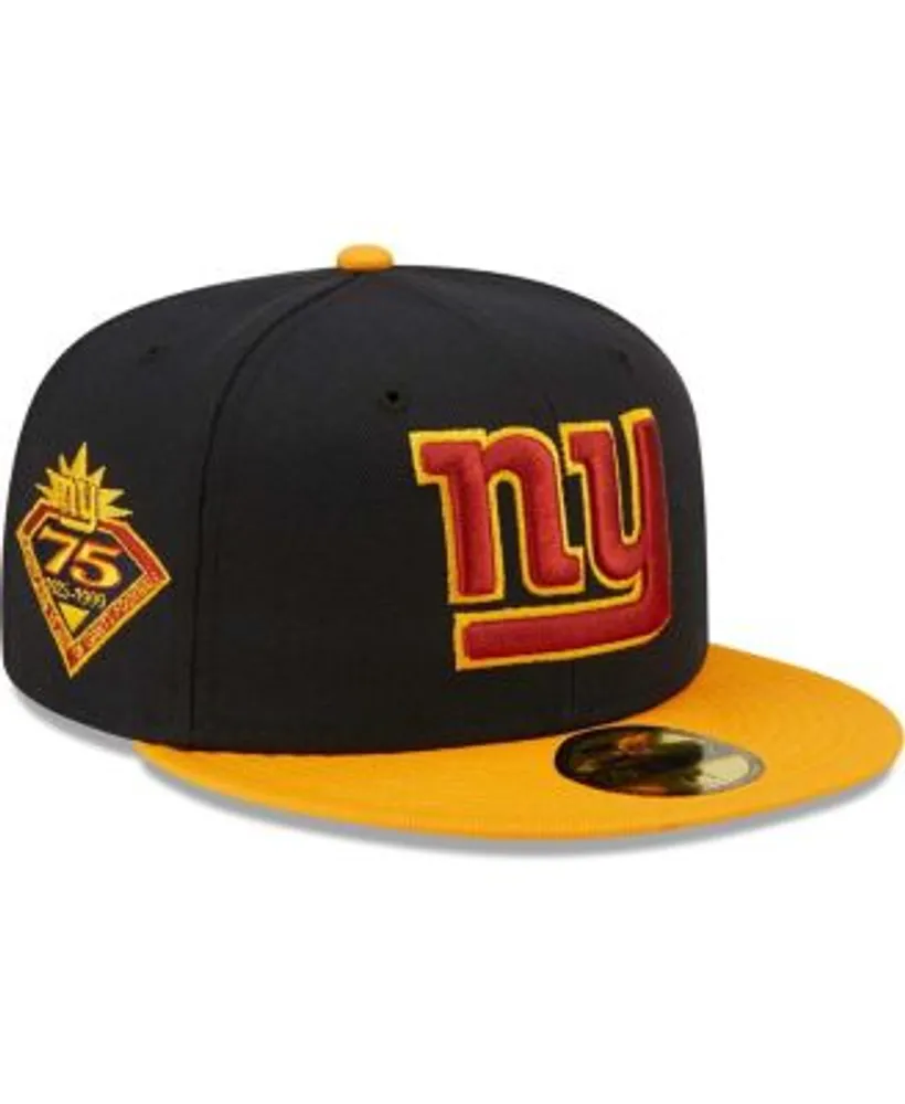 Men's New Era New York Giants White on White Low Profile 59FIFTY Fitted Hat