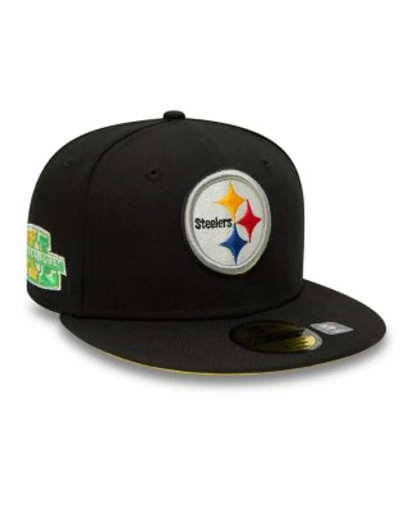 New Era Men's White Pittsburgh Steelers Omaha Low Profile 59FIFTY