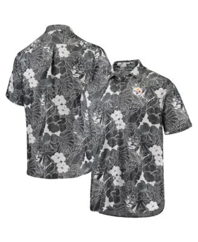 Men's Houston Astros Columbia Navy Slack Tide Camp Button-Up Shirt