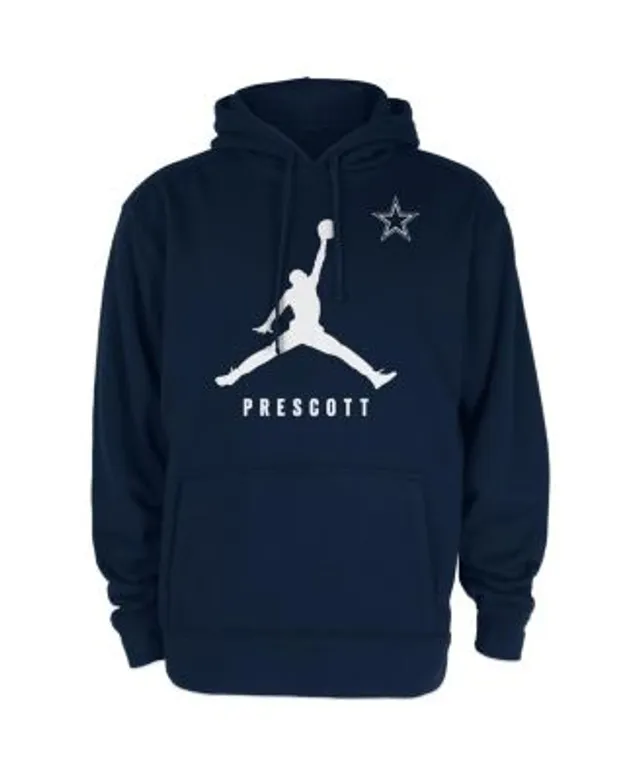 Dak Prescott Dallas Cowboys Jordan Brand Youth Lockup Graphic T-Shirt -  Heather Gray