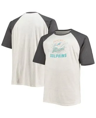 New Era Men's Cream Miami Dolphins 2023 NFL Draft Big and Tall T