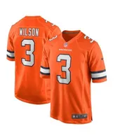 Men's Nike Russell Wilson Orange Denver Broncos Vapor Elite Jersey