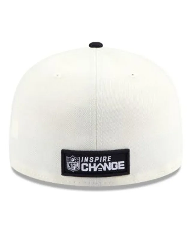 Men's Indianapolis Colts New Era Cream/Black Chrome Collection