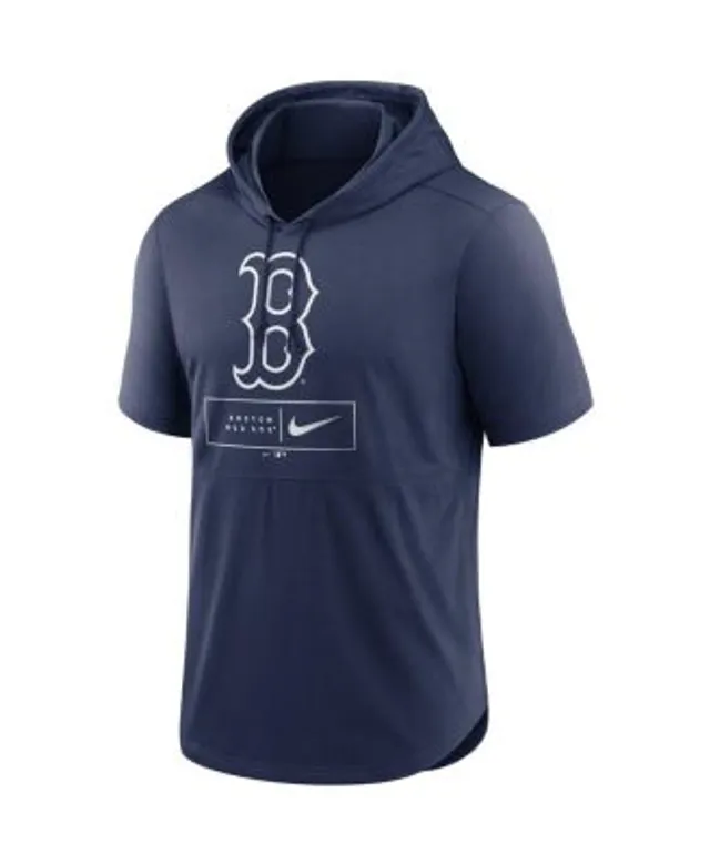 Nike Men's Navy Boston Red Sox Rewind Lefty Pullover Hoodie - Macy's