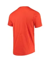 Nike Men's Illinois Fighting Illini Orange Full Button Replica Baseball Jersey, XL