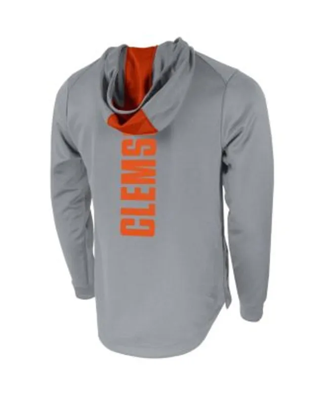 Nike Clemson Tigers Rivalry Therma Hooded Sweatshirt in Natural