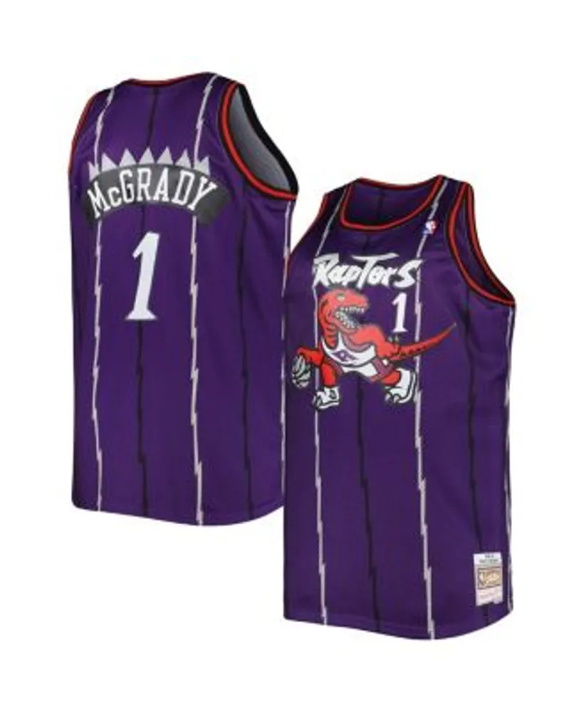 Mitchell & Ness Vince Carter White Toronto Raptors 1998 Doodle Swingman Jersey