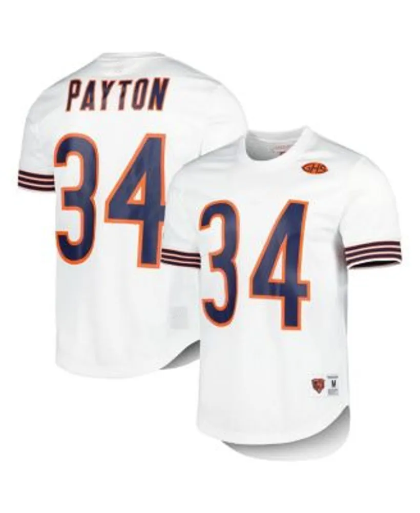 Chicago Bears Nike Game Alternate Jersey - White - Walter Payton - Mens