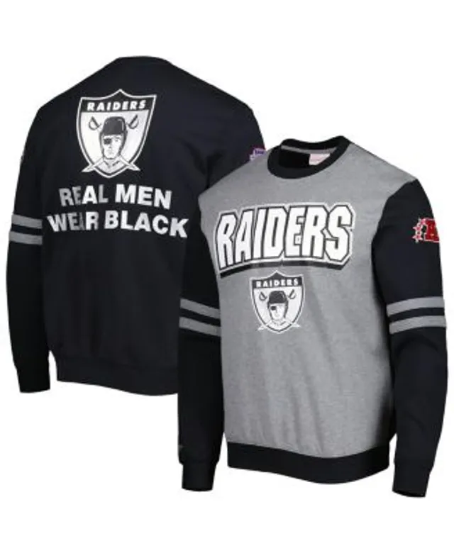 LAS VEGAS RAIDERS MASH UP LOGO HOODIE (BLACK)