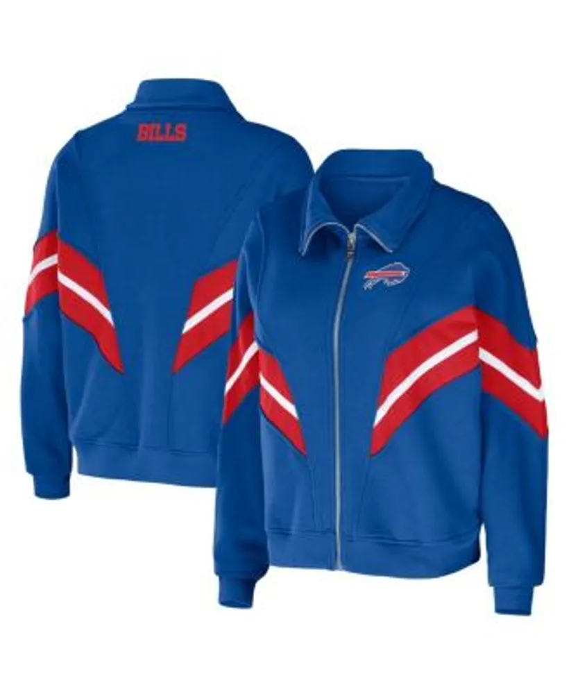 Women's Buffalo Bills WEAR by Erin Andrews Red Full-Zip Hoodie Jacket