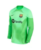 Men's Nike Yellow Barcelona 2022/23 Away Replica Blank Jersey