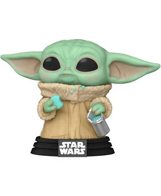 POP! Star Wars: The Mandalorian - The Child Baby Yoda with Cookie #465