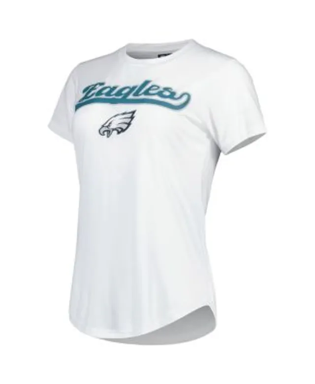 Philadelphia Eagles Concepts Sport Women's Plus Size Badge T-Shirt & Pants  Sleep Set - Midnight Green/Black