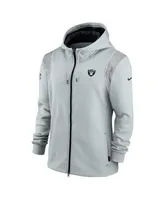 Nike Navy Chicago Bears Performance Sideline Lockup Full-Zip Hoodie