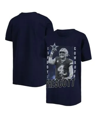 Nike Youth Nike Dak Prescott Silver Dallas Cowboys Inverted Team